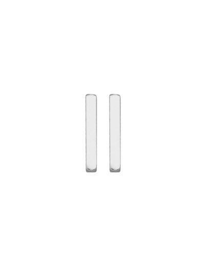 Boucles d'oreilles en or blanc