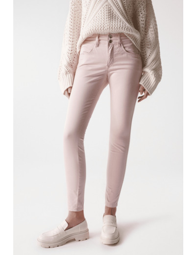 JEAN SECRET PUSH IN COUPE SKINNY, BEIGE