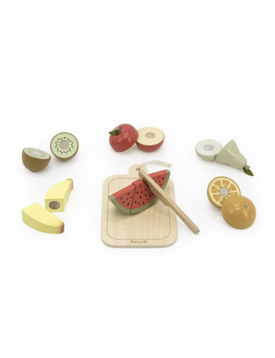 Fruits à découper en bois Polar B - 44211 - New Classic Toys