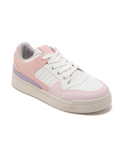 Basket femme rose