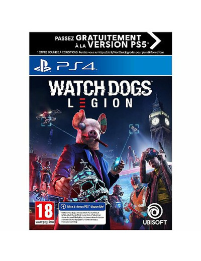 Jeu watch dogs legion ps4