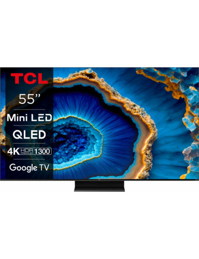 Google tv qled tcl 55c803