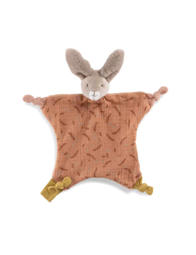 Doudou plat Lapin argile - Moulin Roty - 678016