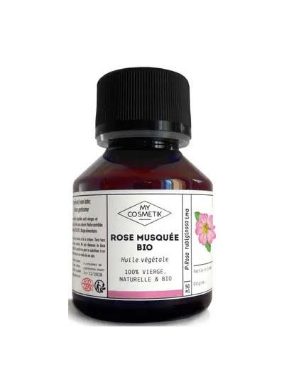 Huile végétale de rose bio