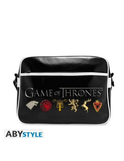 GAME OF THRONES - Sac Besace "sigles" - Vinyle