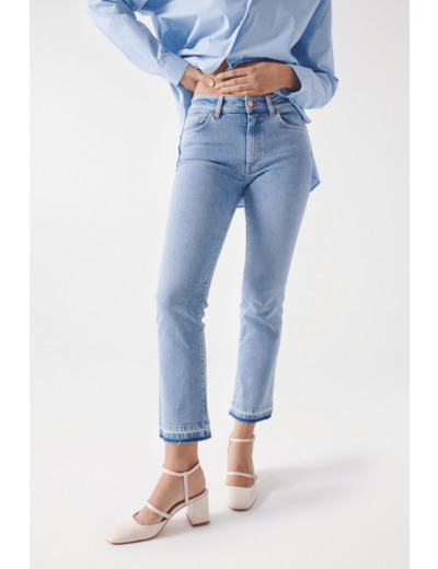 Jean Destiny Push Up Cropped Flare