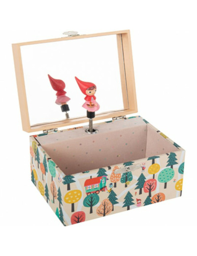 Boîte à bijoux musicale Petit Chaperon Rouge - Trousselier - S50595