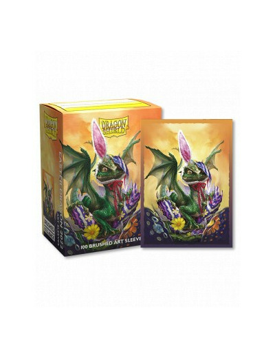 100 Dragon Shield Standard Sleeves - Easter Dragon 2022