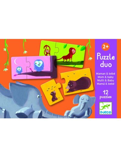 Puzzle Duo Maman-Bébé - DJ08157