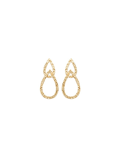 Boucles d'oreilles en plaqué or
