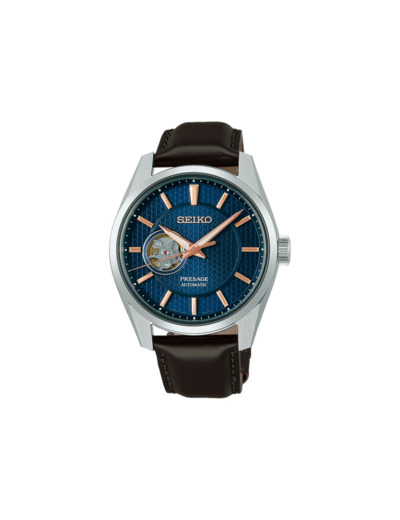 Montre Seiko Presage Sharp Edged Coeur Ouvert SPB311J1
