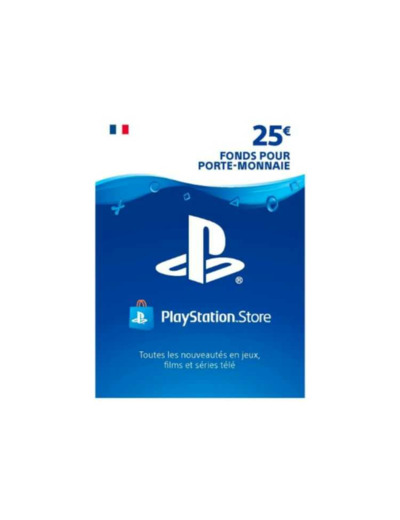 CARTE PSN PLAYSTATION 25E