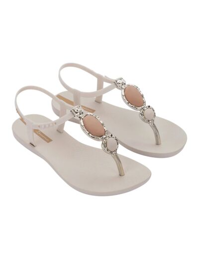 Tong femme beige gold ipanema