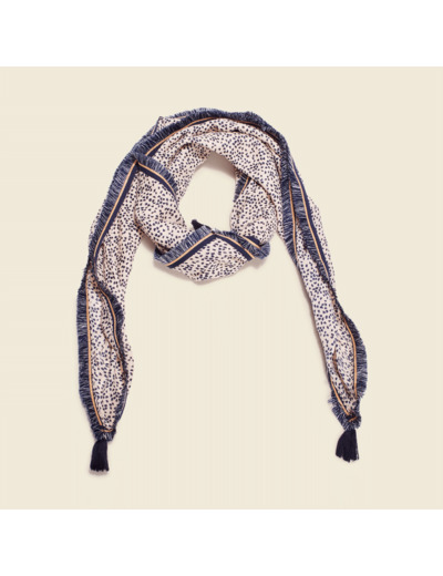 Foulard à franges