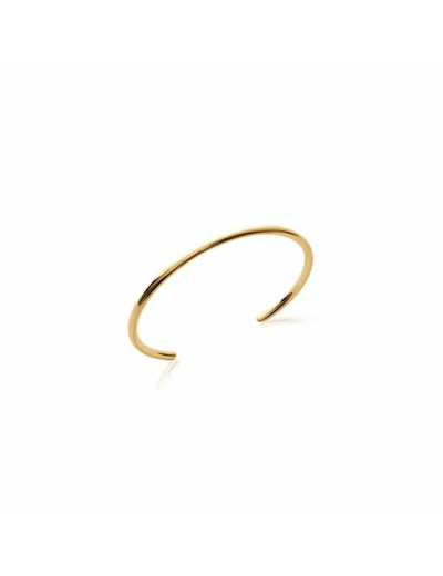 Bracelet jonc en plaqué or