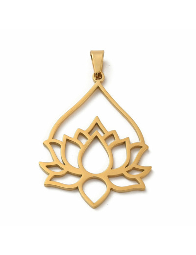 Pendentif - Lotus- chemin des oliviers