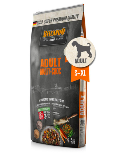 Adult Multi-Croc 12.5kg - Croquettes pour chien petit à grand<br />Bœuf - Poulet