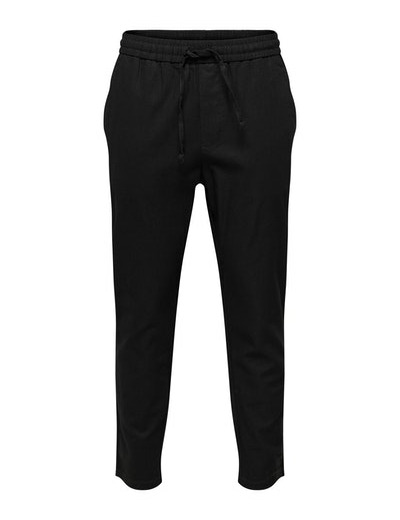 Jogger - ONSLINUS CROP 0007 COT LIN PNT NOOS