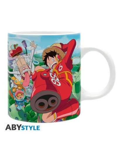 ONE PIECE - Mug - 320 ml - Luffy & Vegapunk