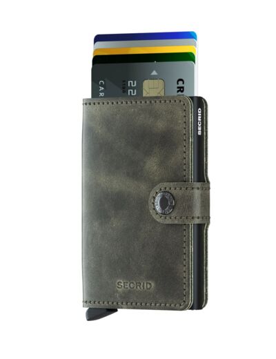 Secrid Miniwallet Vintage Olive Black