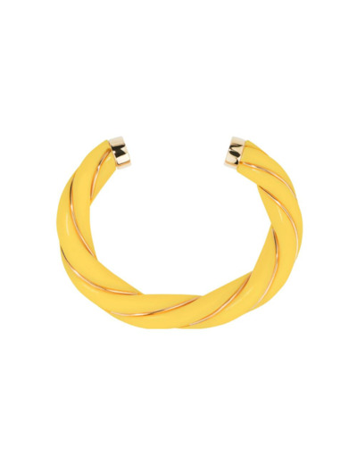 Bracelet Aurélie Bidermann Diana en métal doré et résine