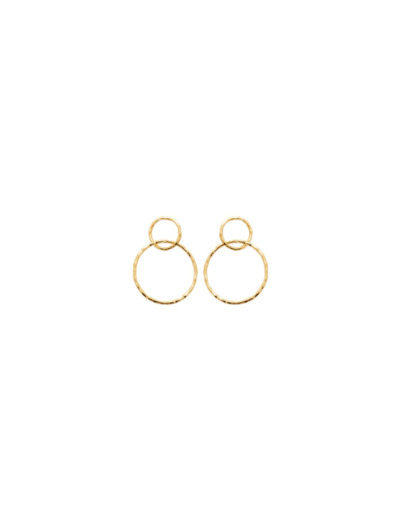 Boucles d'oreilles en plaqué or