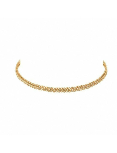 Collier Choker 90's - Doré