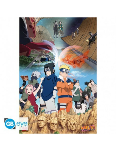 NARUTO - Poster Maxi 91,5x61 - La volonté du feu