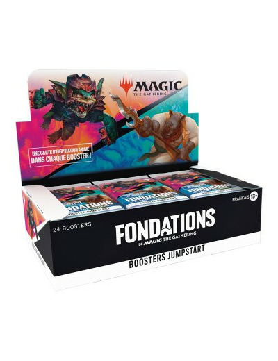 Magic The Gathering : Fondations - Boîte de 24 boosters Jumpstart