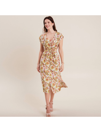 Robe chemise boutonnée