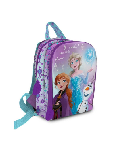 Sac a dos fille violet la reine des neiges