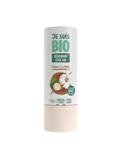 Déodorant stick - Coton bio à l’huile de macadamia