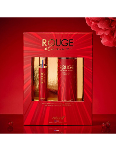 Rouge Elixir - Coffret eau de parfum 30 ml + gel douche 250 ml