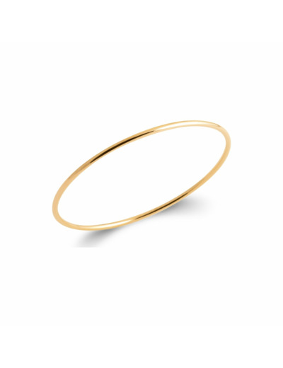 Bracelet jonc en plaqué or