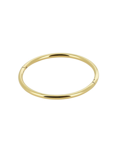 Bracelet ZAG en acier doré