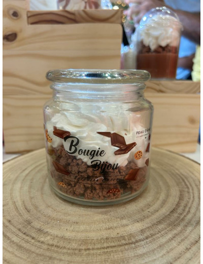 Bougie bijou spéculos choco