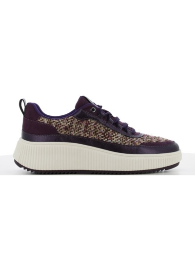 Basket femme multi marron