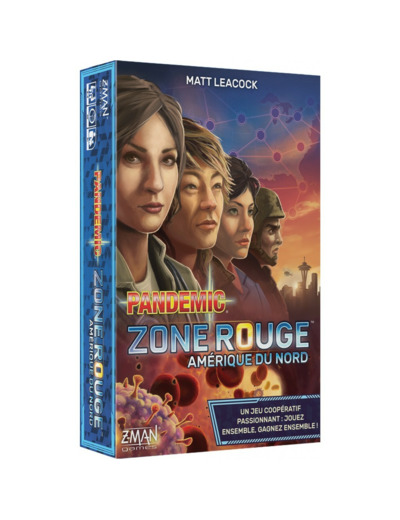 Pandemic Zone Rouge : Amérique Du Nord