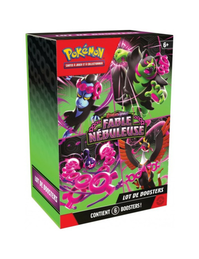 Pokémon Coffret Bundle Booster - EV06.5 - Fable Nébuleuse