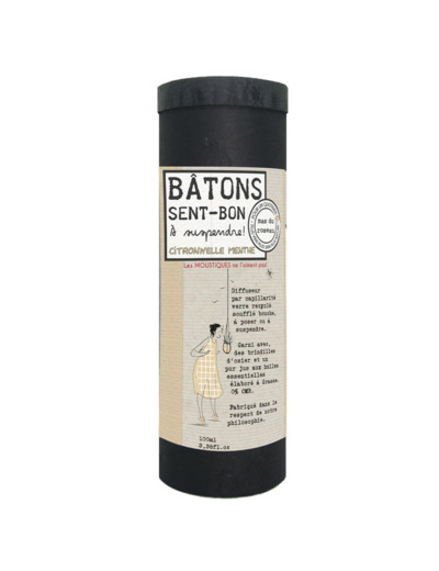 BATONS SENT-BON + VERRE SOUFFLE MAS DU ROSEAU 100ML