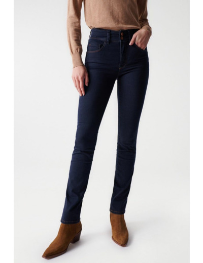 Jeans Secret Push In slim en denim