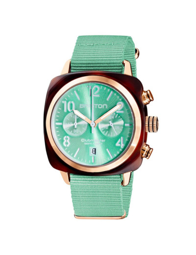 Briston Clubmaster classique acetate vert d'eau