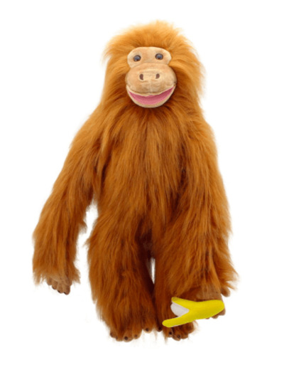 Marionnette singe grand orang-outan  - PC004101