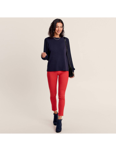Pantalon léger taille standard 7/8ème