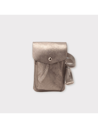 Pochette femme rose gold