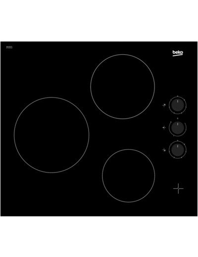 Table de cuisson encastrable 3 foyers ref hic631