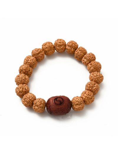 Bracelet Rudrashka et perle de bodhi