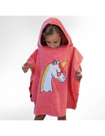 Poncho Enfant Unicorn