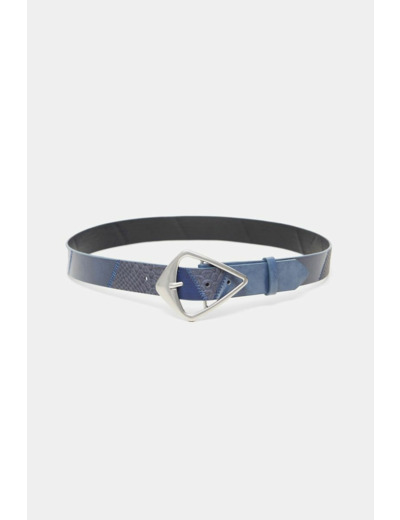 CEINTURE SIMILI CUIR PATCH