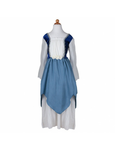 Robe De Paysanne Medievale Bleue, 7-8 ans - 38487 - Great Pretenders